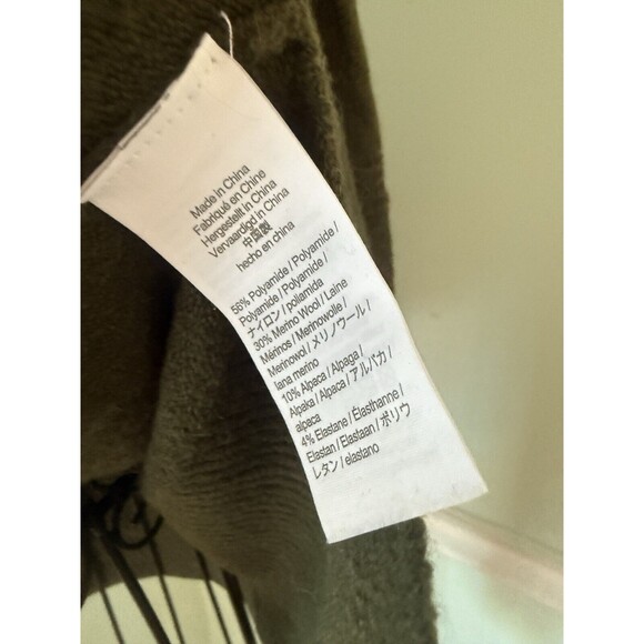 J Crew L Women's Turtleneck Green  Sweater in Supersoft Yarn Size Large  AF023 - Picture 6 of 6